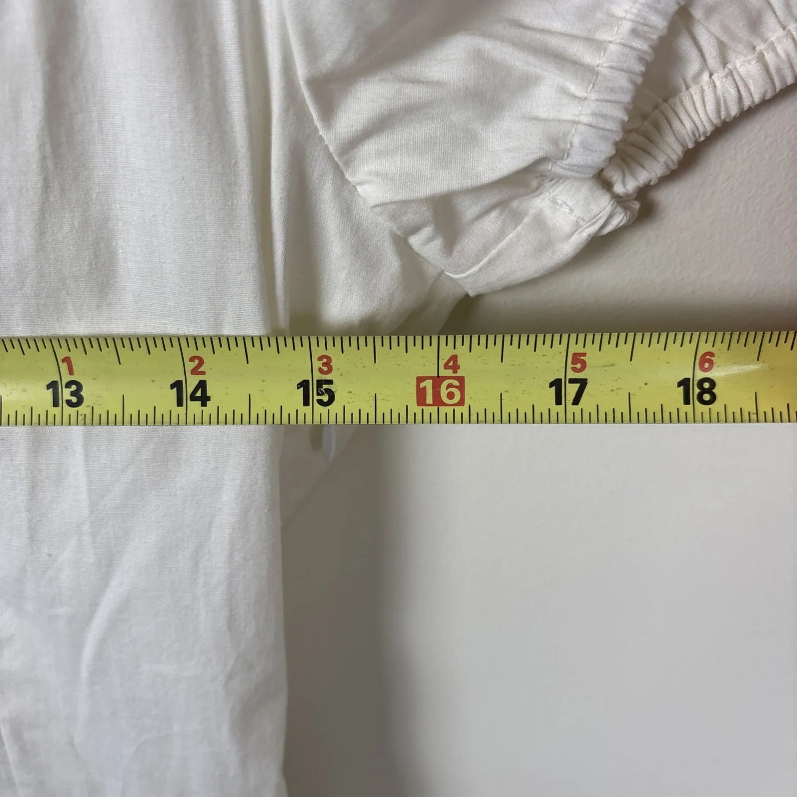 Fanco Dress Womens Sz S New White The Westerly Midi Ricrac Trim Tiered Cotton - Image 8