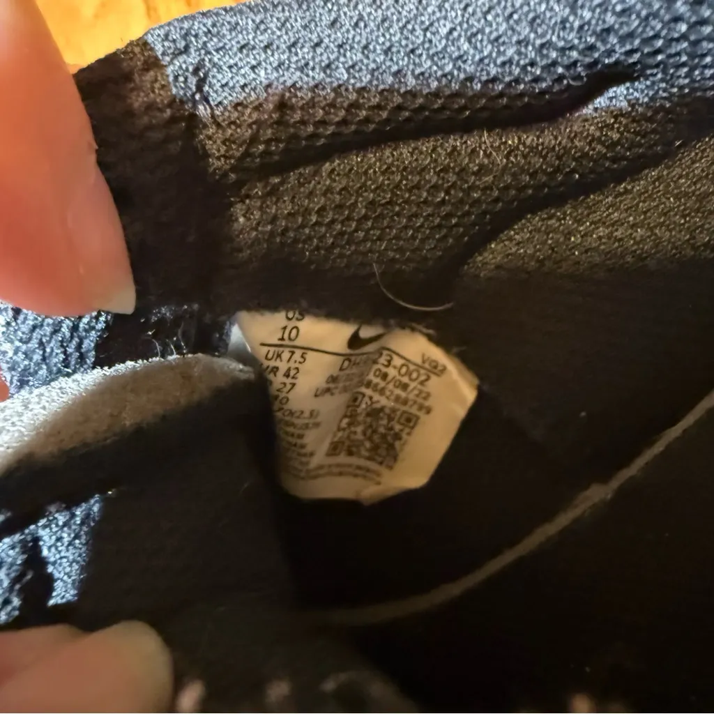 Nike Waffle Debut Black White Sneakers Size 10 - Image 9