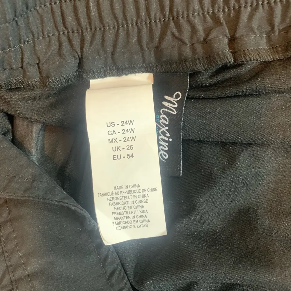 Maxine of Hollywood Plus Size 24 Beach Shorts Swim NWT - Image 3