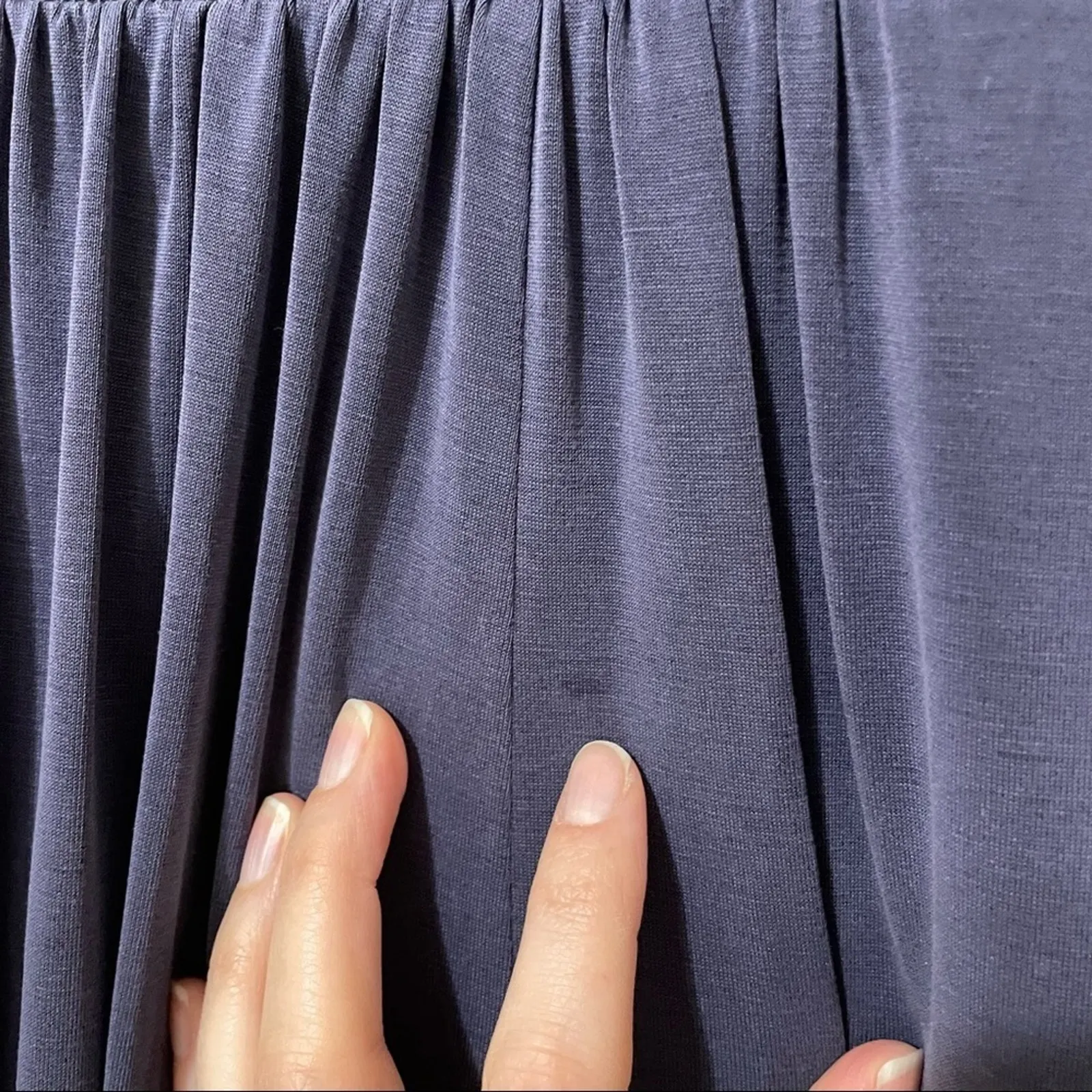 Anthropologie Moulinette Soeurs Blue Sleeveless Maxi Dress Womens XXSP Boho Long - Image 11