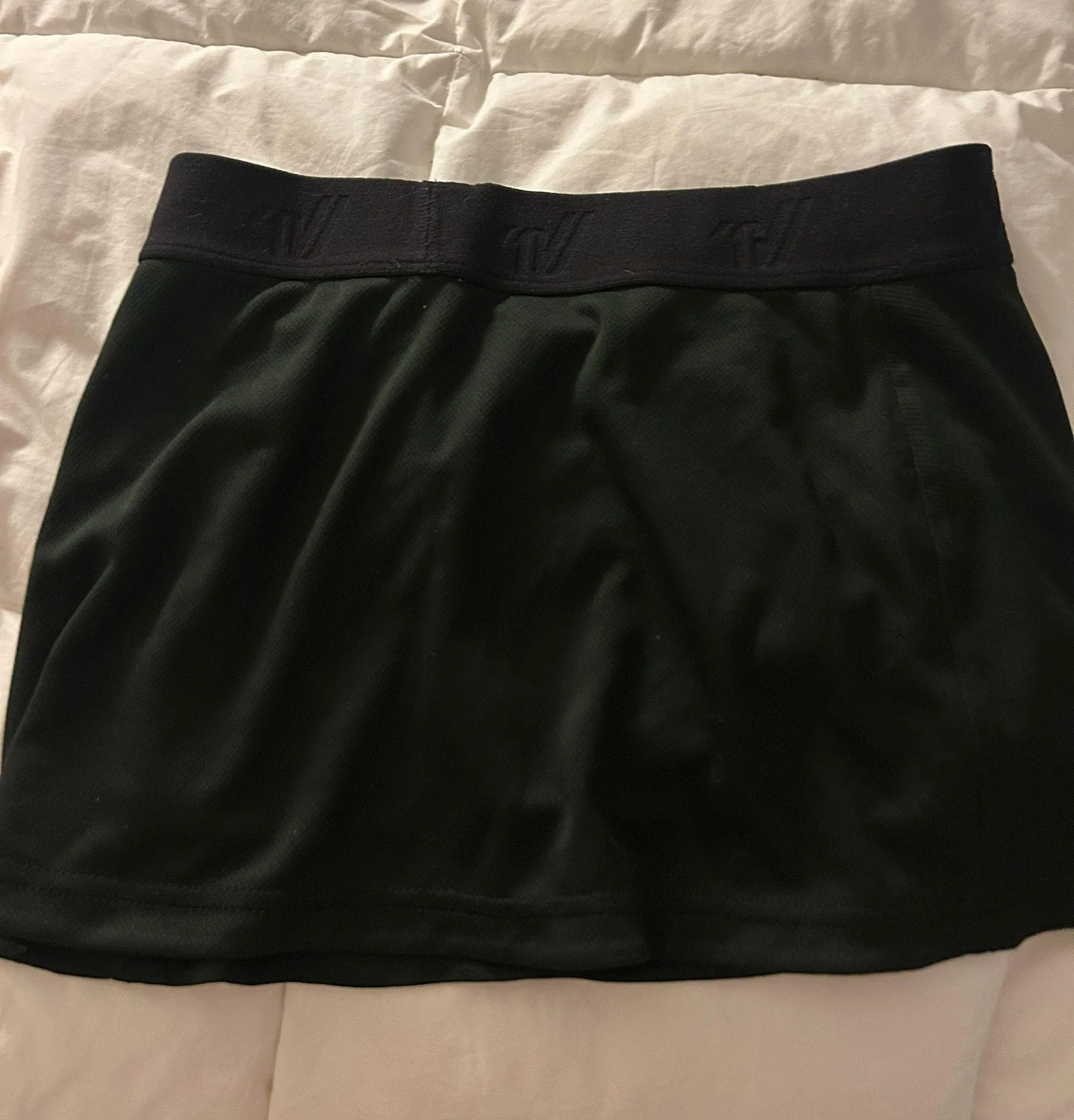 Black Varsity Skirt - Image 2