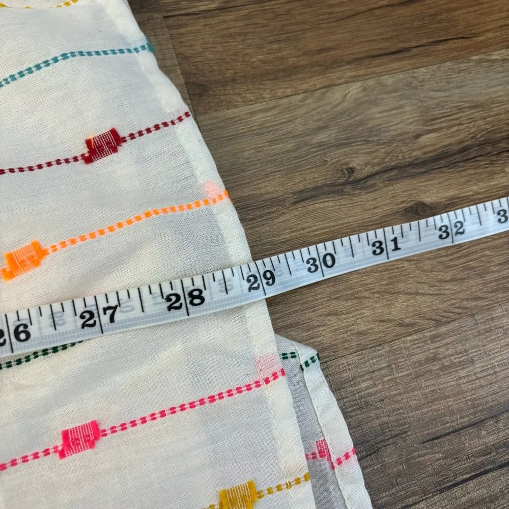 Zara Colorful Multicolor Dotted V-Neck Mini Dress Romper - Image 11