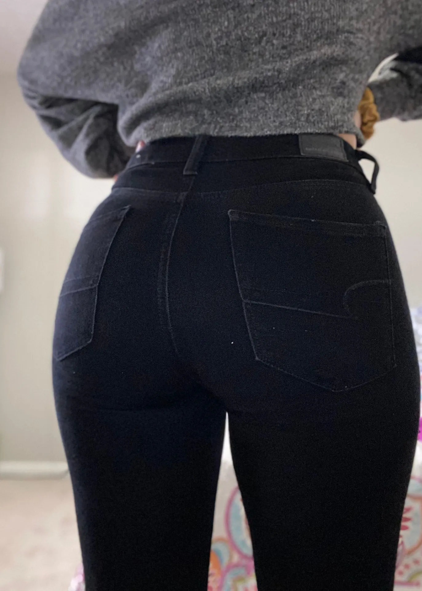 American Eagle AE Black Jeans  - Image 3