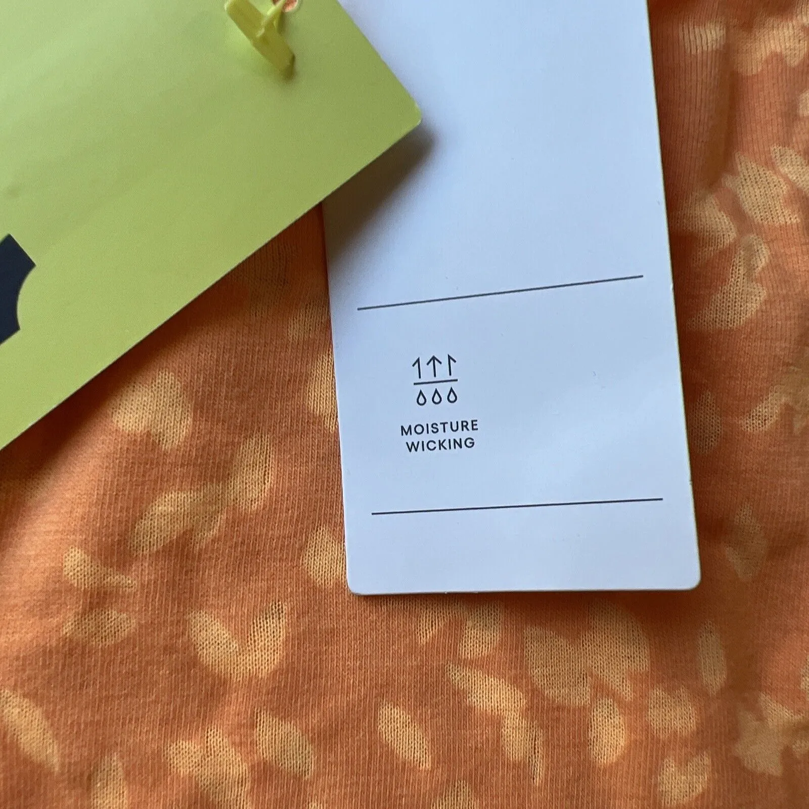 All in Motion Crop Active Tank Top Light Orange Women’s XXL NWT - Image 3