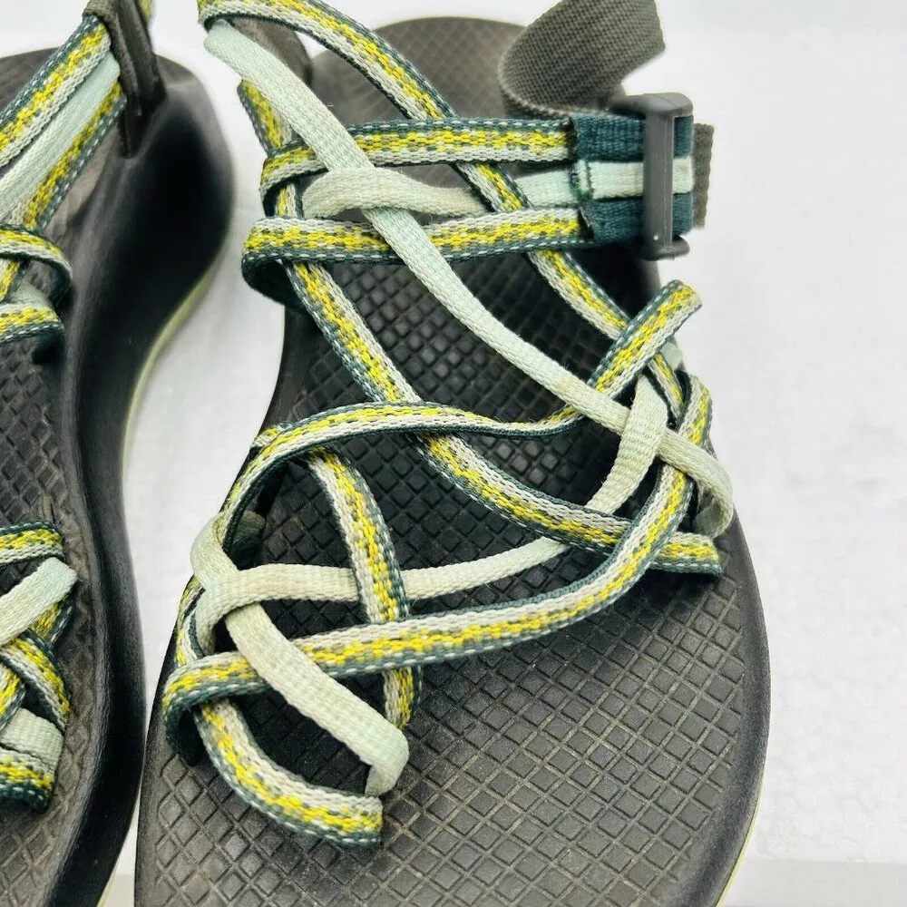 Chaco Sandals Women's Size 7 Hiking Trail Strappy Stardust Green J105060 - Image 4