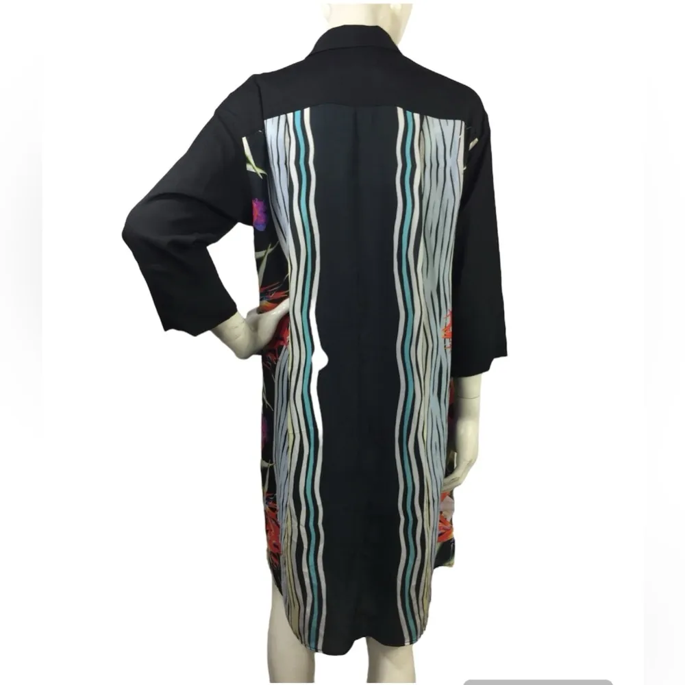 Clover Canyon Kaftan Coverup Bird Of Paradise Print S - Image 2