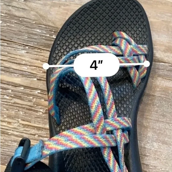 Chaco ZX/2 Yampa Women’s Size 6‎ Colorful Strappy Toe Loop Sandal W/ Vibram Sole - Image 9