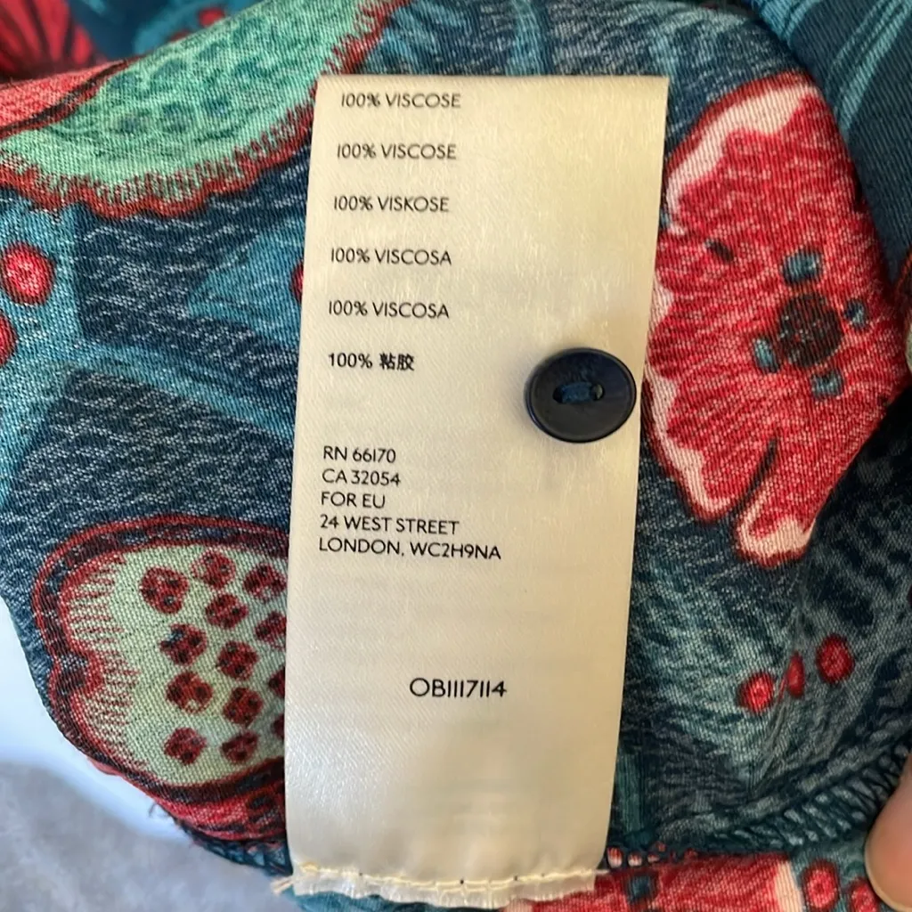 Anthro Maeve Poppy Top Small - Image 7