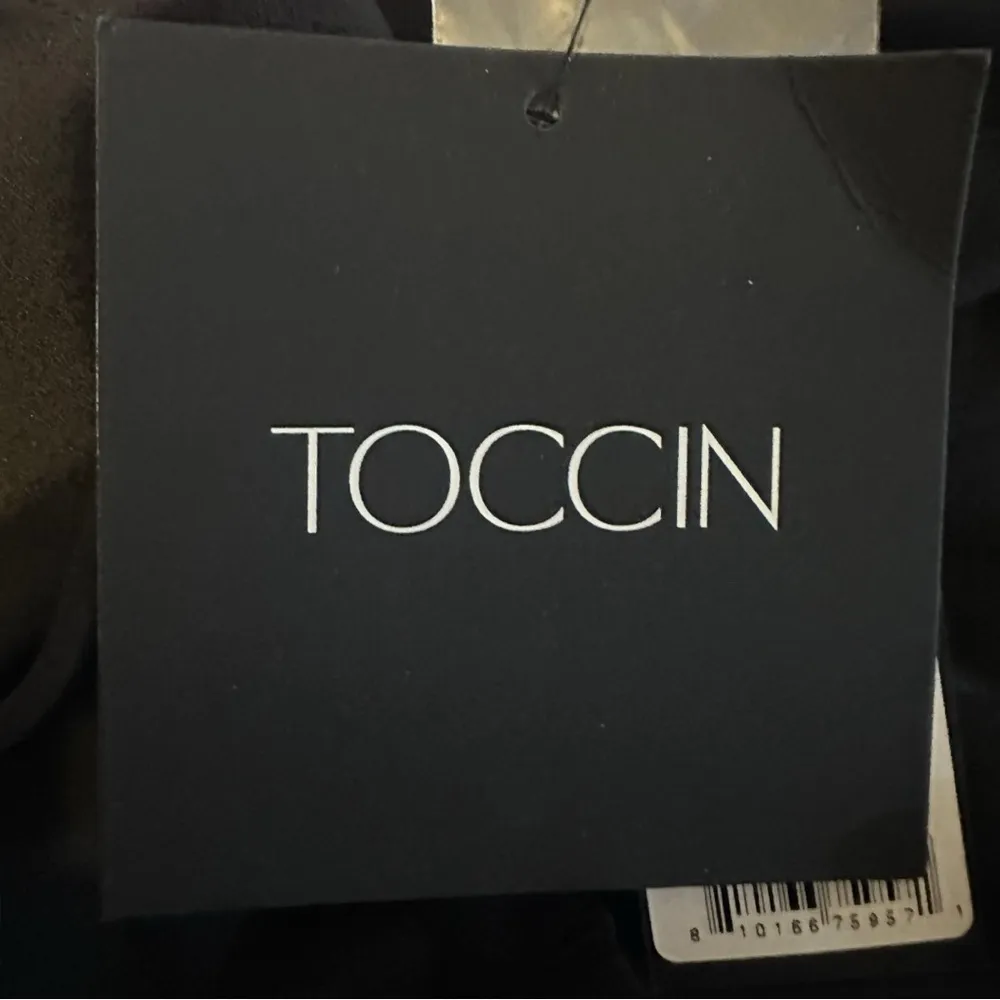 TOCCIN Suri Wide Leg Pant Jet Black Size Medium - Image 11