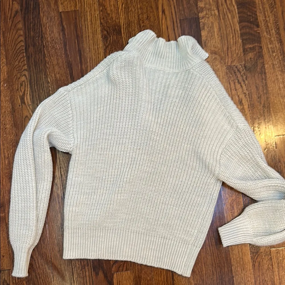 BB Dakota Cream Knit Sweater - Image 6