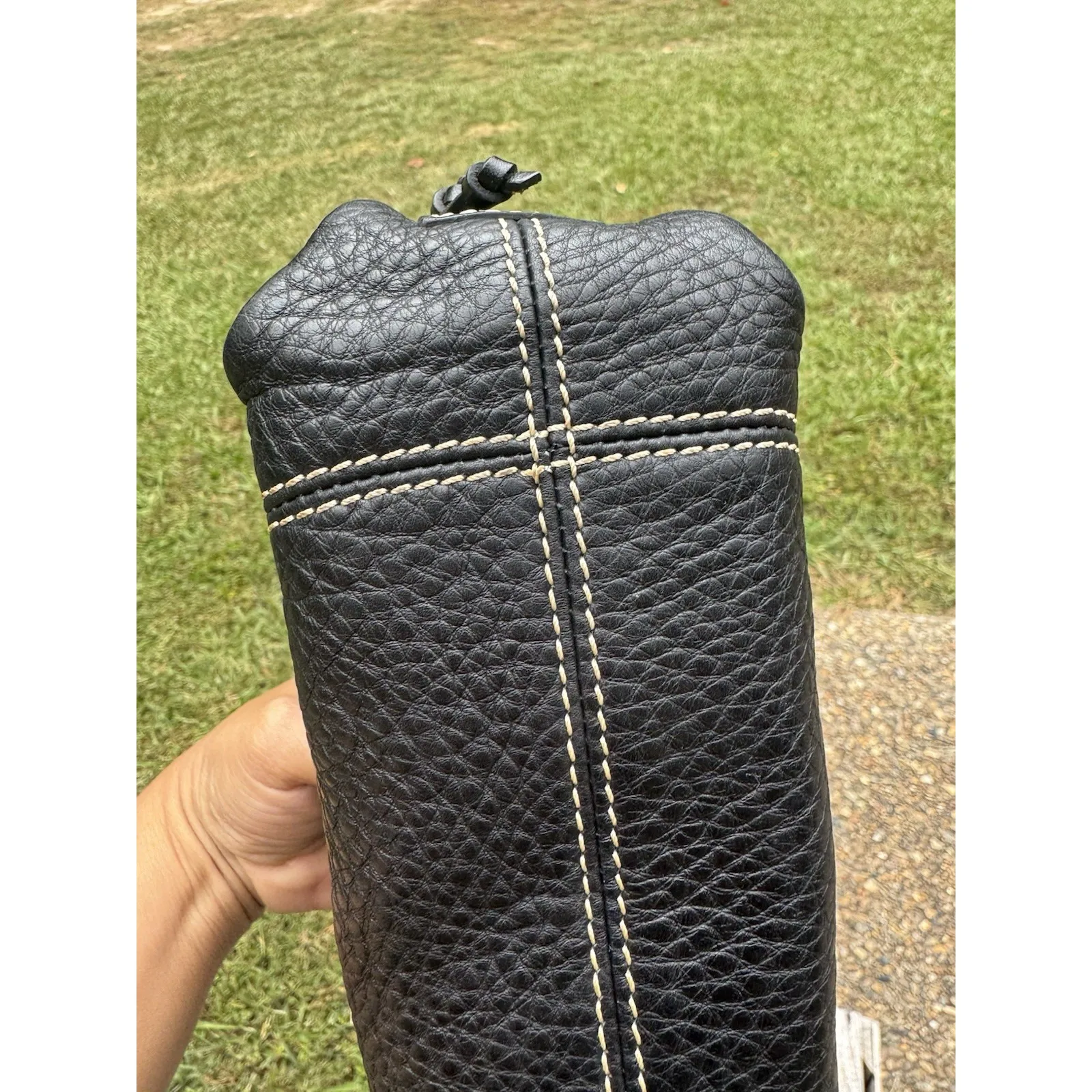 Dooney & Bourke Mini East/West Slouch Black - Image 6