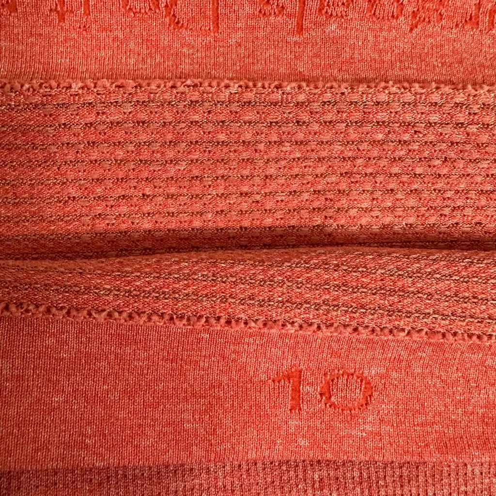 Lululemon Swiftly Tech Racerback heathered orange size 10 - Image 3