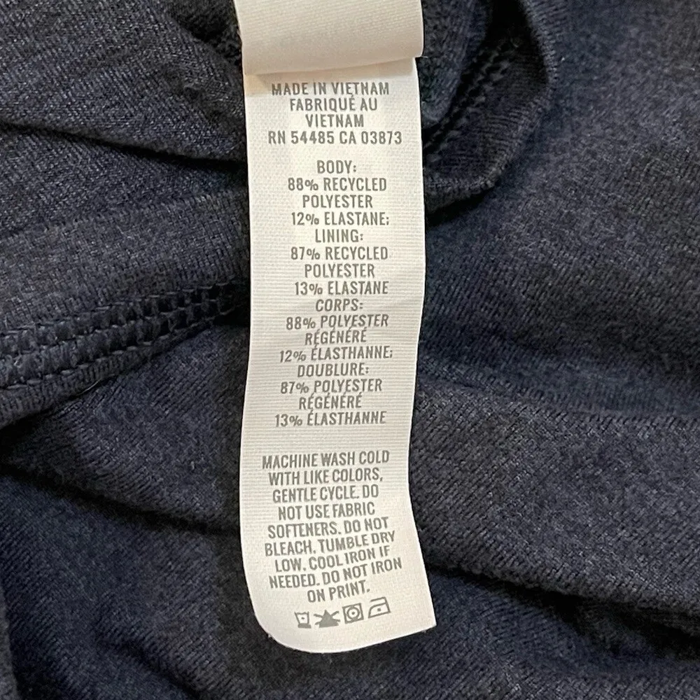 OFFLINE By Aerie The Hugger Athletic Dress with Shorts Navy Blue Size Medium - Image 6