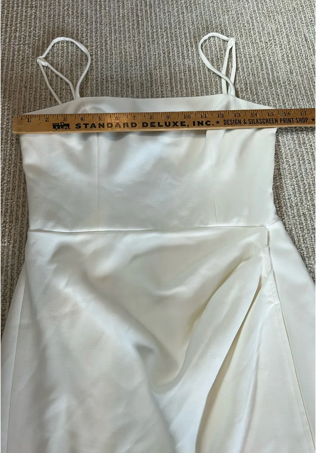 French Connection Dress Mini White 6 - Image 4