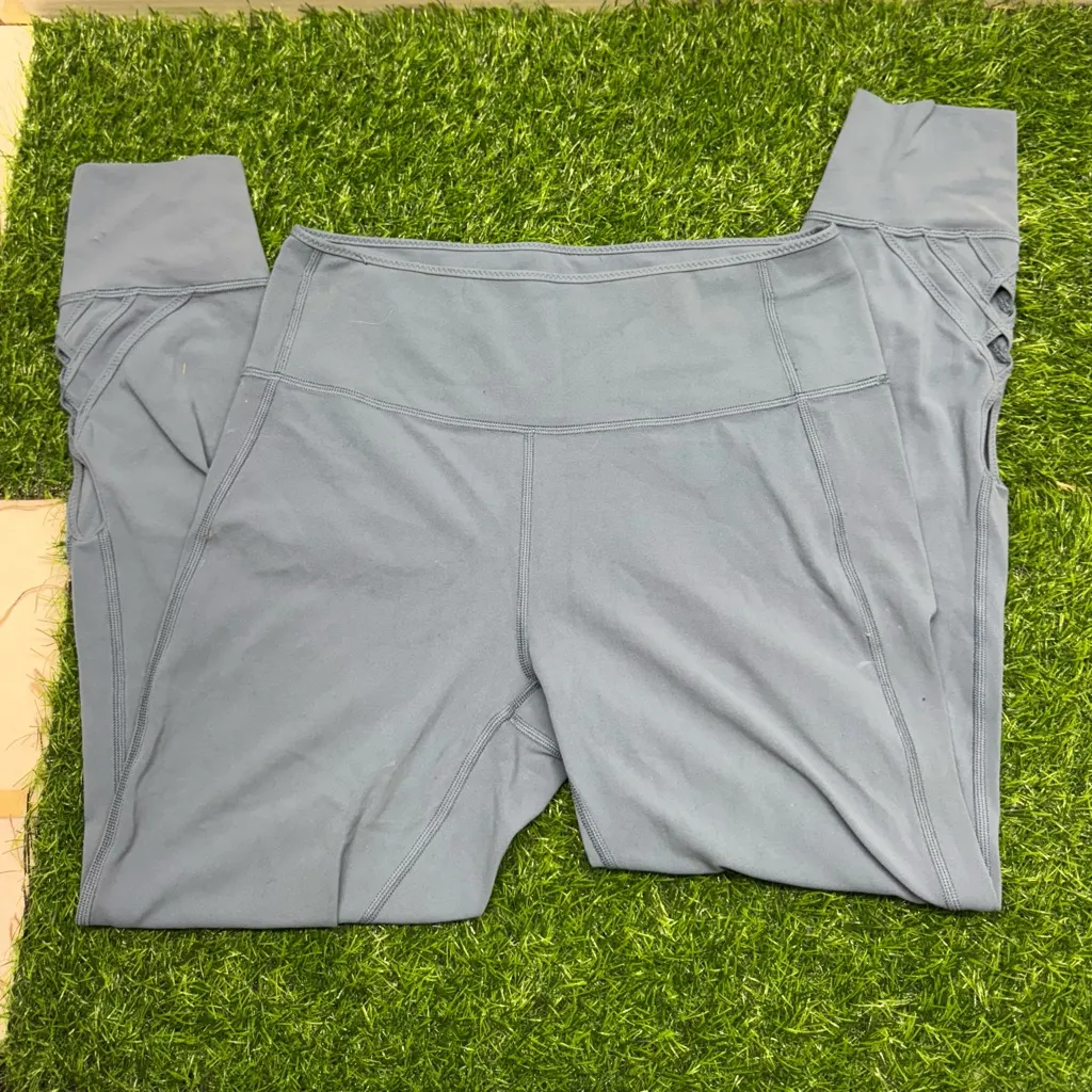 Lululemon Groove Leggings with Ankle cut outs - Image 4