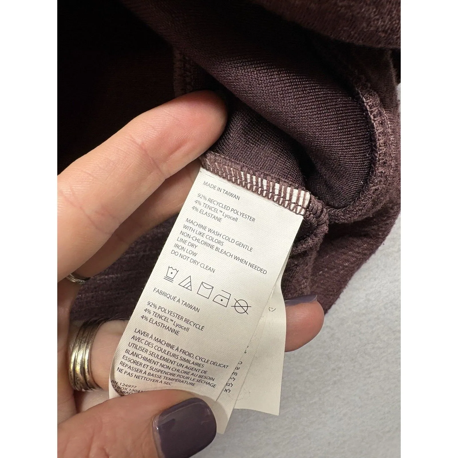 Prana Heathered Sunrise Crewneck Sweatshirt Pockets Women’s Sz Large Outdoors - Image 3