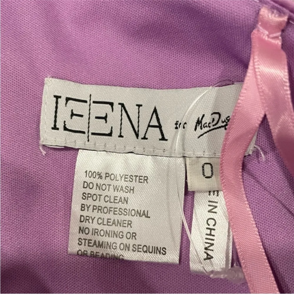 Mac Duggal 26500 Orchid One Sleeve Short Dress 0 - Image 5