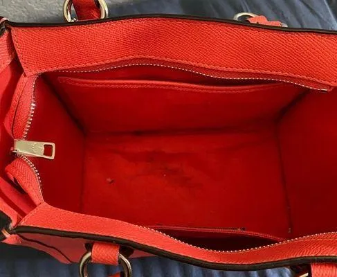 Coach cross grain leather crosby carryall 21 - Image 3