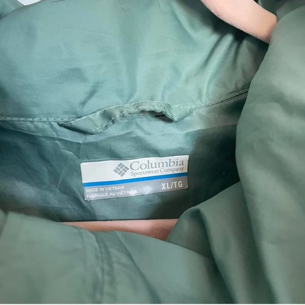 XL Columbia windbreaker, powder teal - Image 4