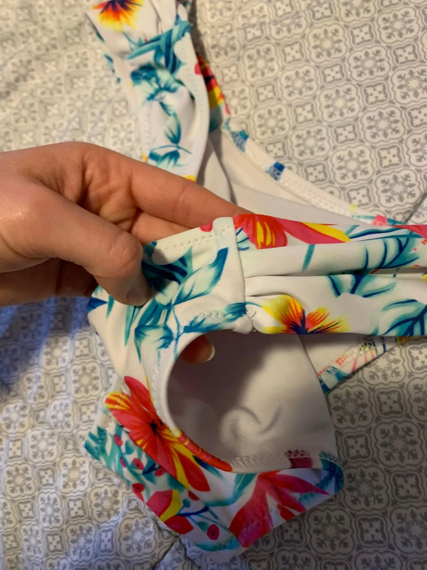 SheIn Floral Bikini Bottoms - Image 3