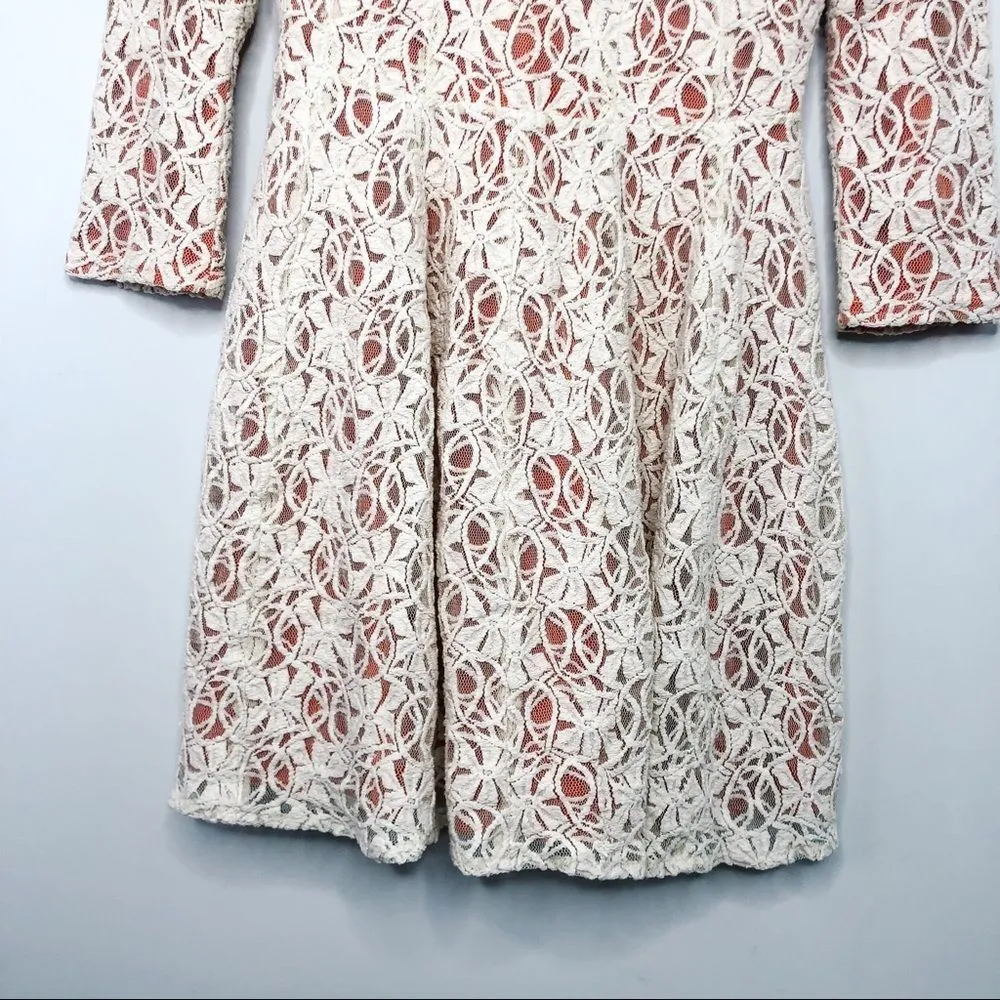 Ark & Co Fit & Flare Lace Crochet Dress - Image 8
