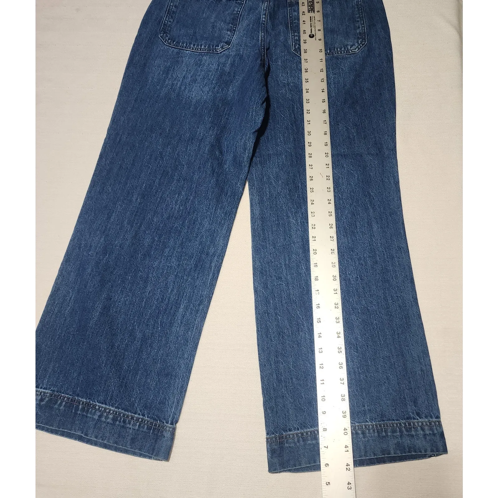 Universal thread high rise wide leg jeans W36''x  L42'' - Image 3
