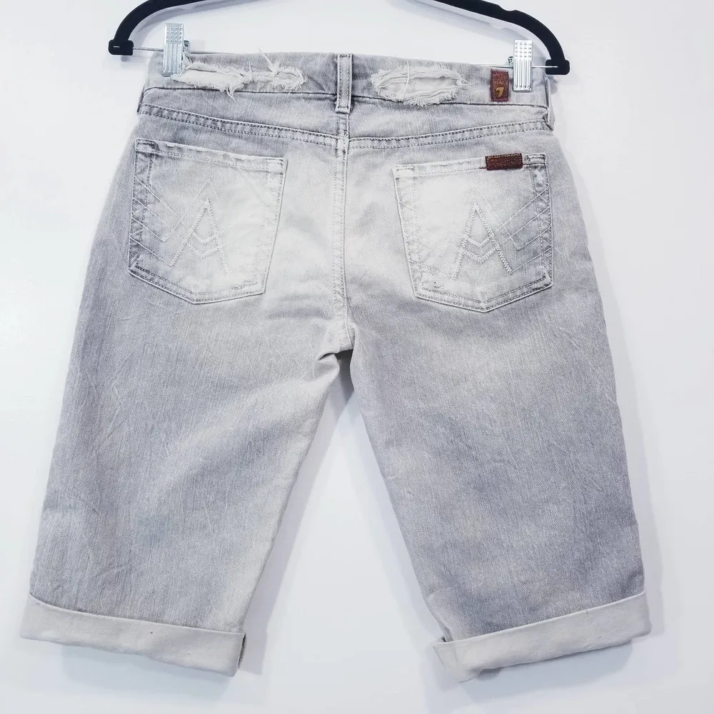7 For All Mankind "A" Pocket Denim Short - Image 4
