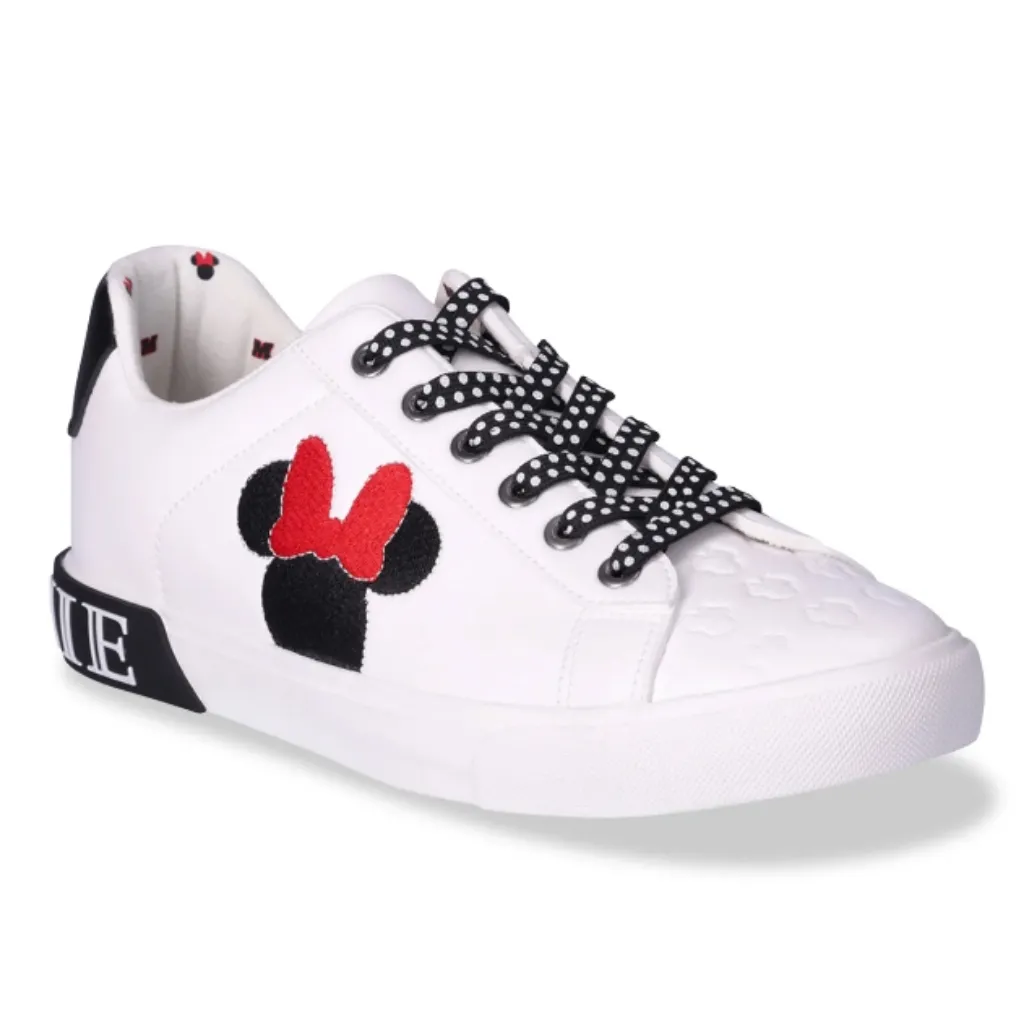 Minnie Mouse Womens 10 Shoes Sneakers Black White Red Disney Mickey NWT NEW - Image 4
