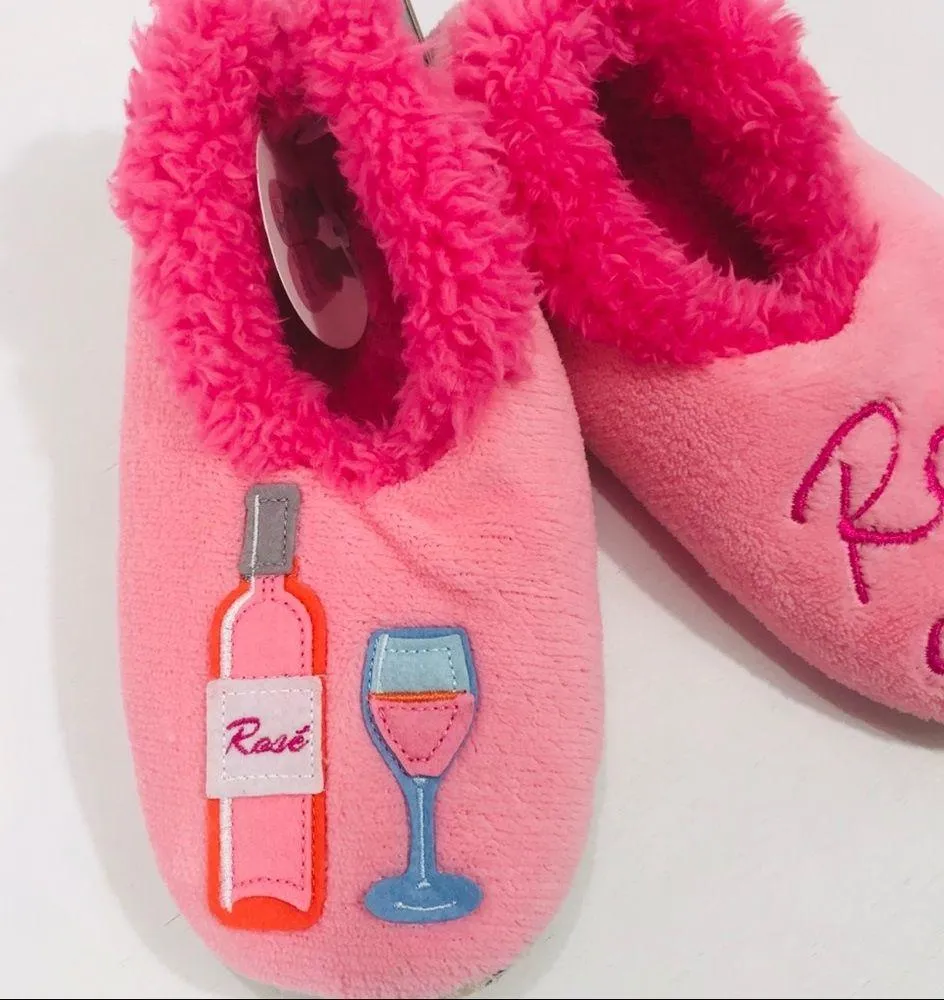 Snoozies Rose’ All Day Slippers, Pink, Small 5 - Image 3
