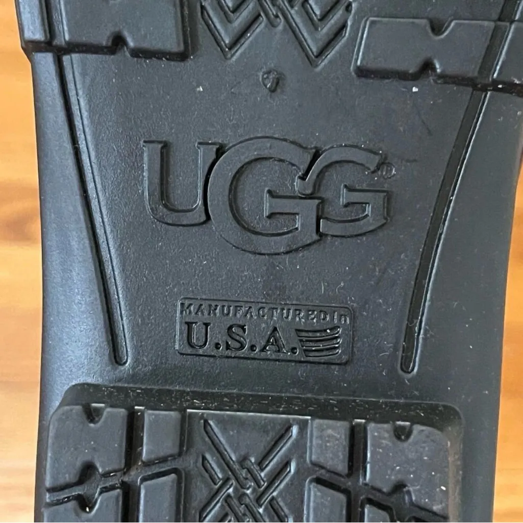 UGG Sienna Matte Blue Rain Boots Women’s 7 Waterproof Weather Core Gorpcore - Image 11