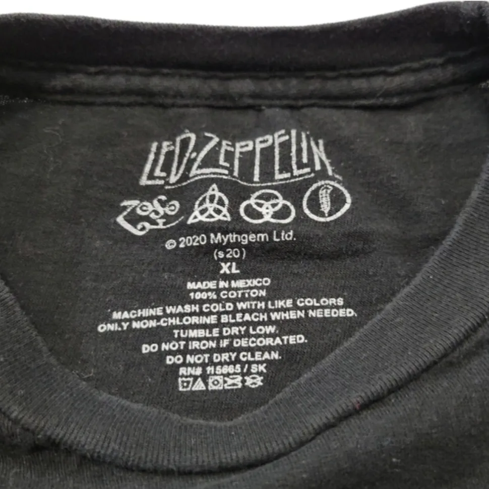 Shirt Size XL Band Tee Rock Tee 1977 North American Tour Graphic Tee Unisex - Image 4