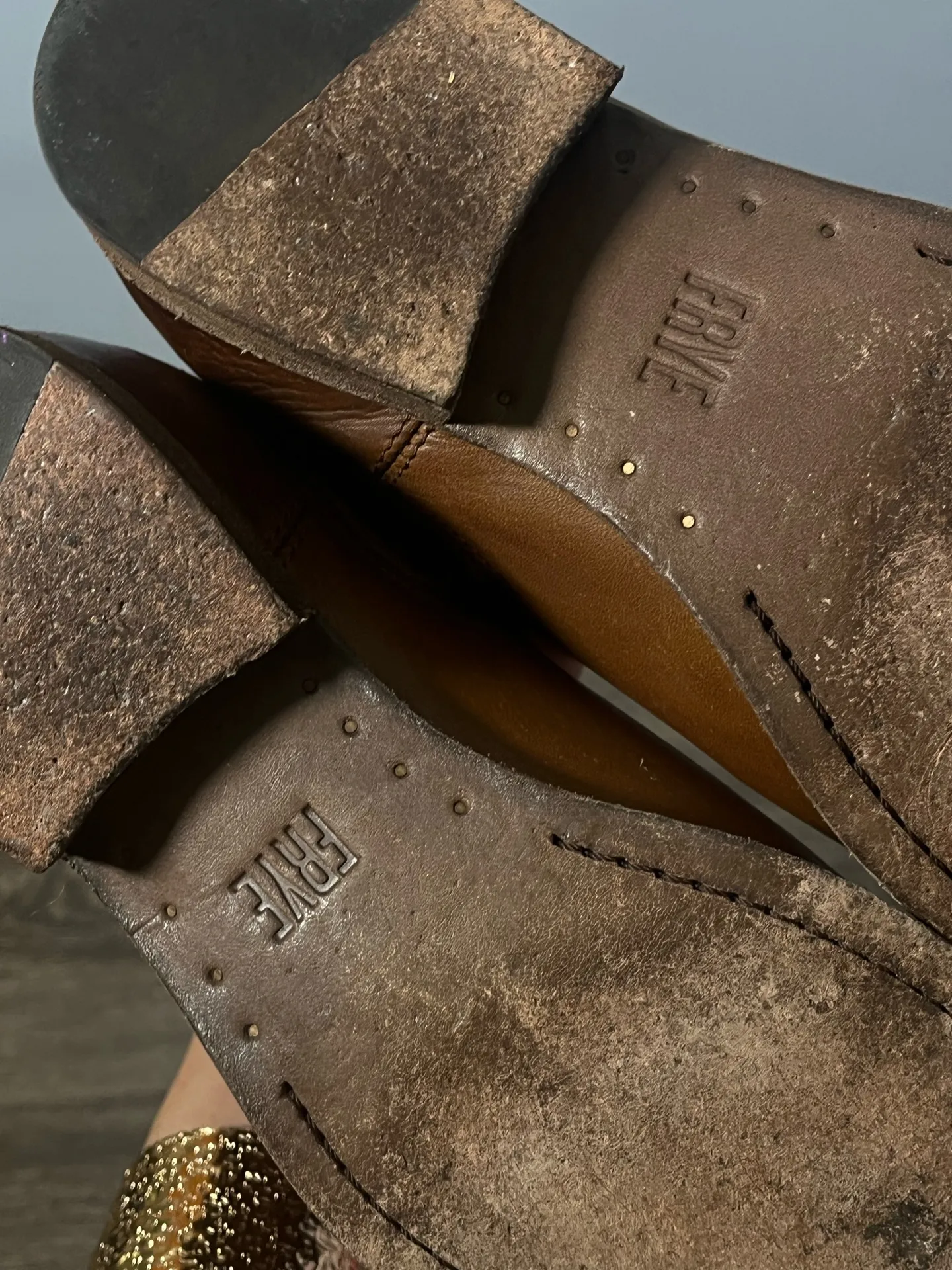 Frye Women’s Boots Ankle Brown 6b - Image 6