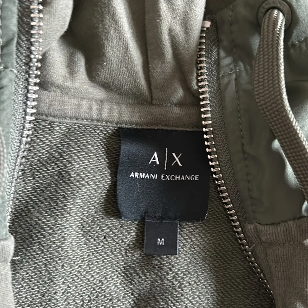 Armani exchange zip up hoodie - Image 3
