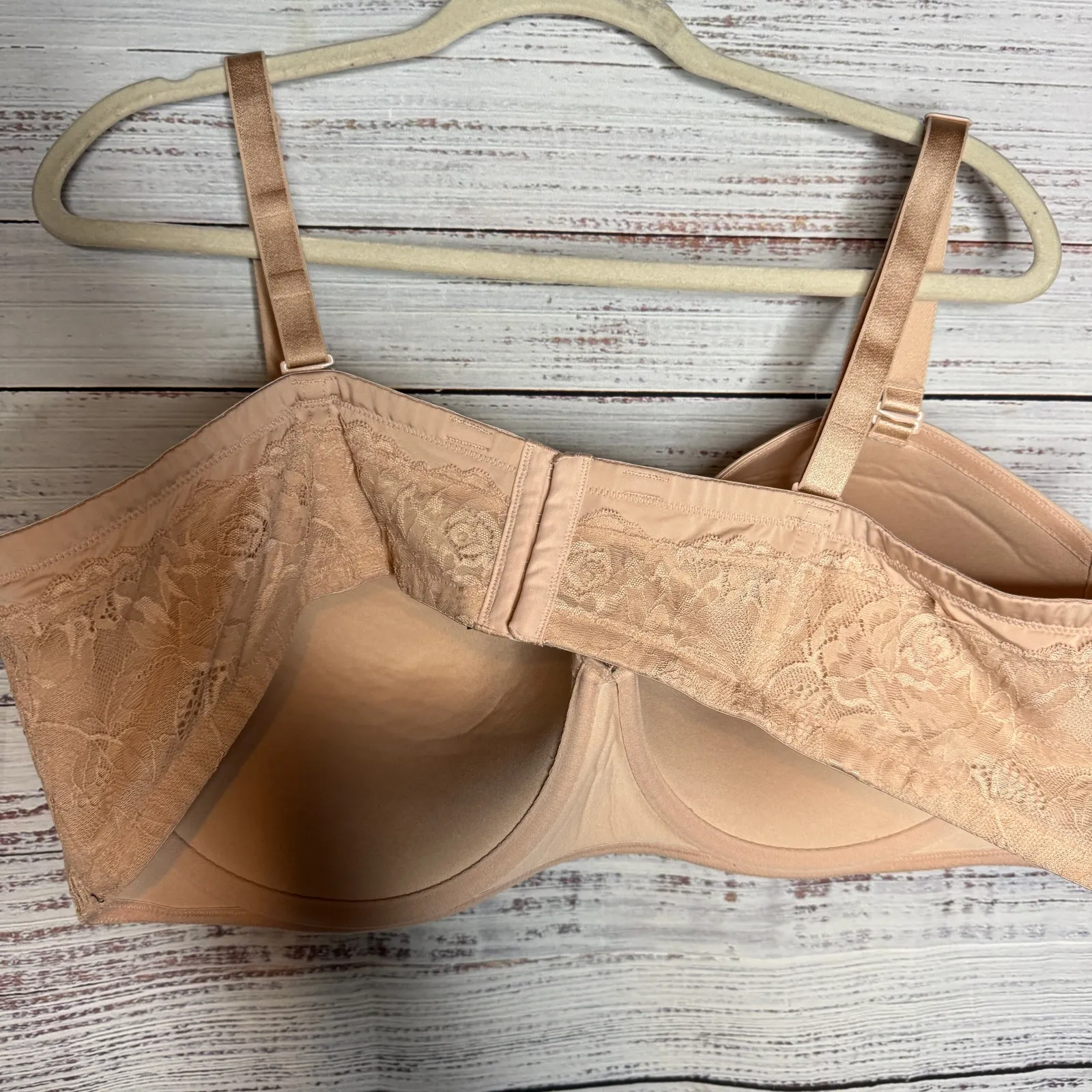 Torrid  Bombshell Everyday Strapless Push-Up Bra Nude 50DD - Image 7