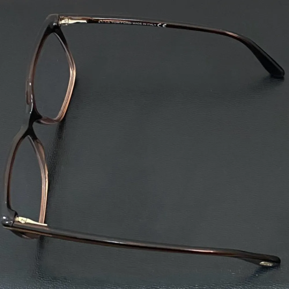 TOM FORD TF5514 050 54▪️15 140 Brown Ombre Thin Butterfly Plastic Eyeglasses - Image 5