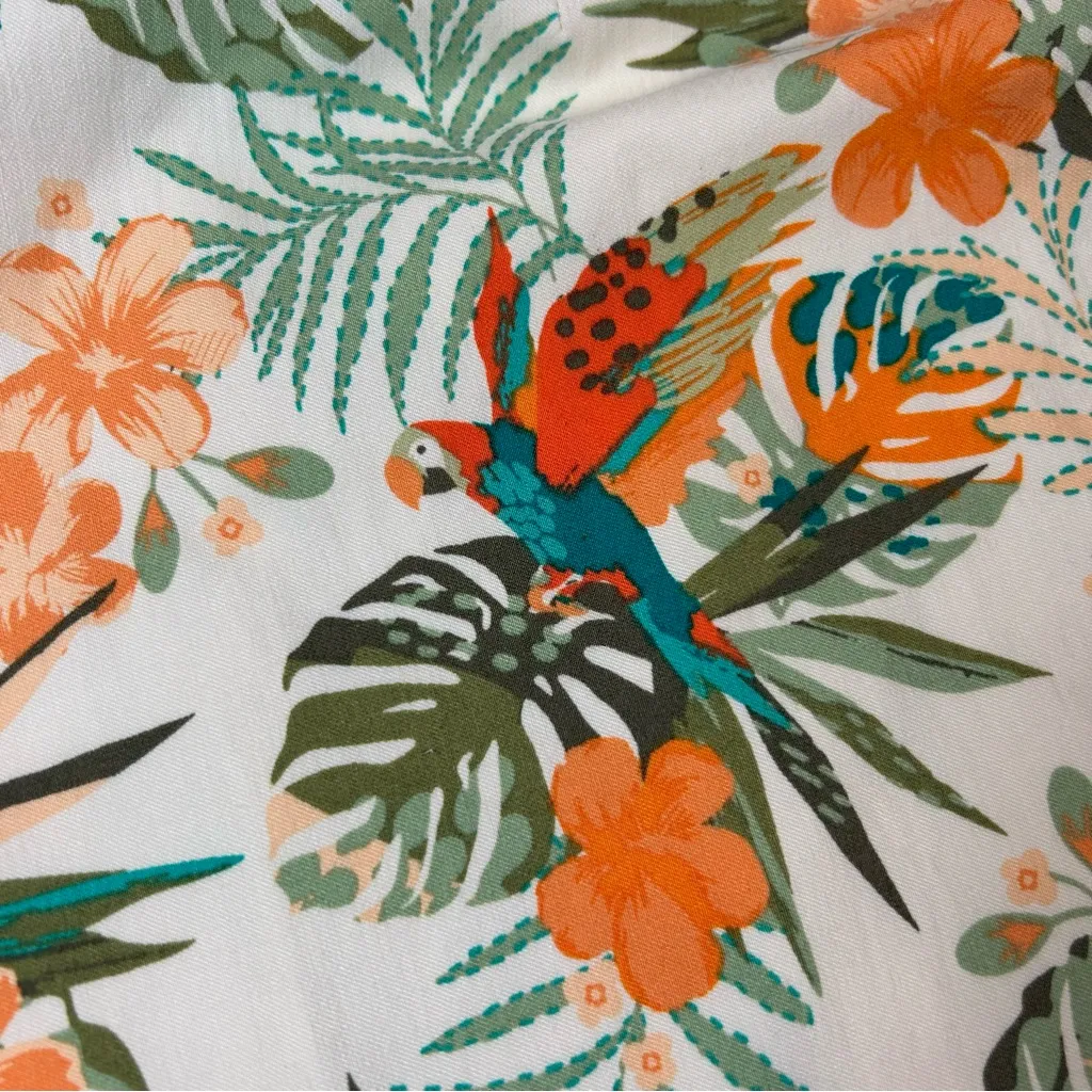 Cato Pull-On Stretch Ankle Pants Tropical Parrot Print NWT - Size 20W - Image 4