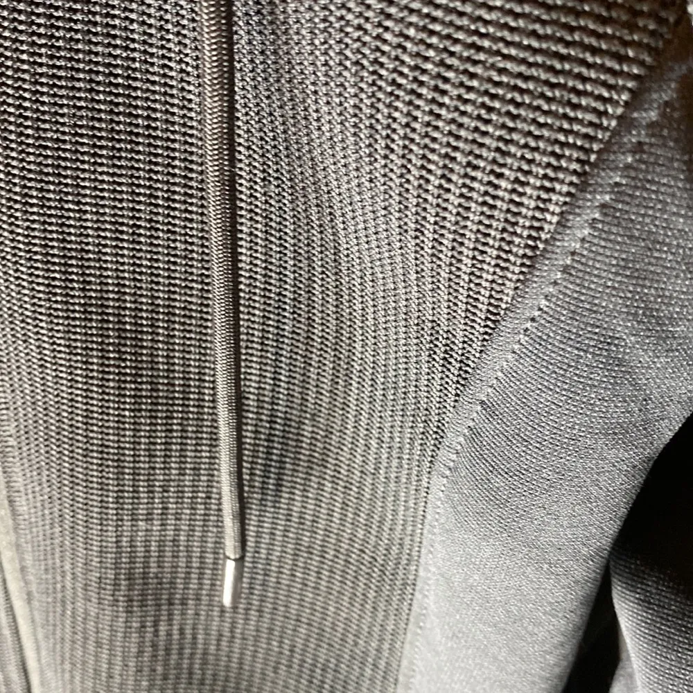 Swisstech Ladies' Navy Blue Waffle Fleece Lined Hooded Zipper Jacket​​​ Size XS - Image 4