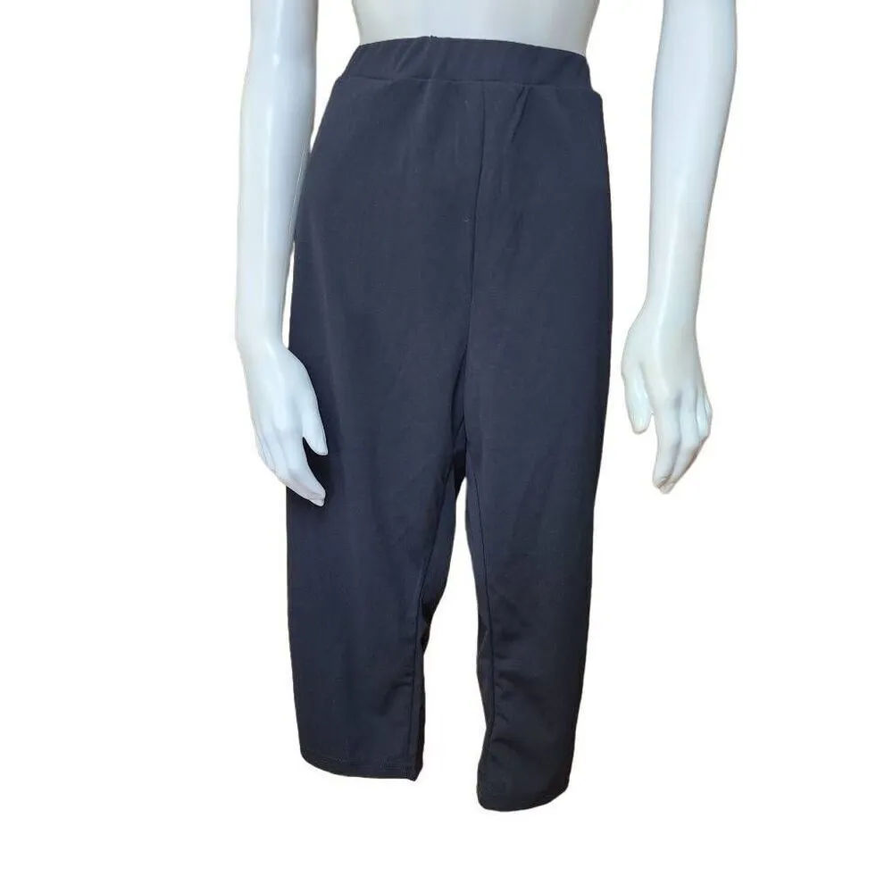 NWT Emery Rose Black Capris (1XL) Size 1X - Image 2