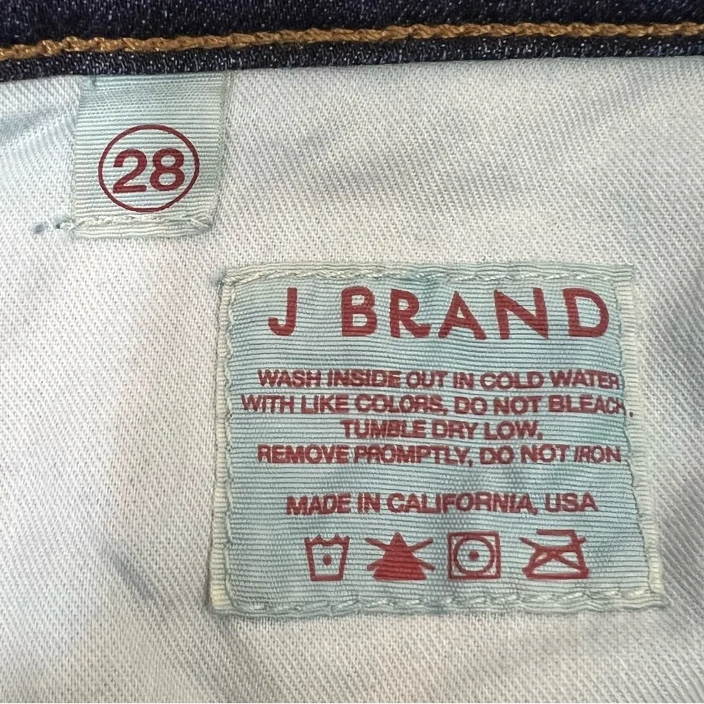 Lexington Mid Rise Flare Boot Cut Jeans Dark Washed Size 28 - Image 11