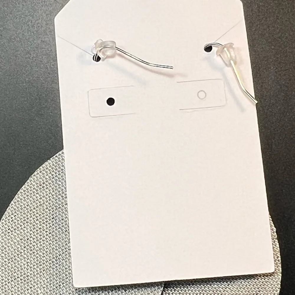 Minnie Mouse Purple Glitter Teardrop Dangle Earrings New - Image 3