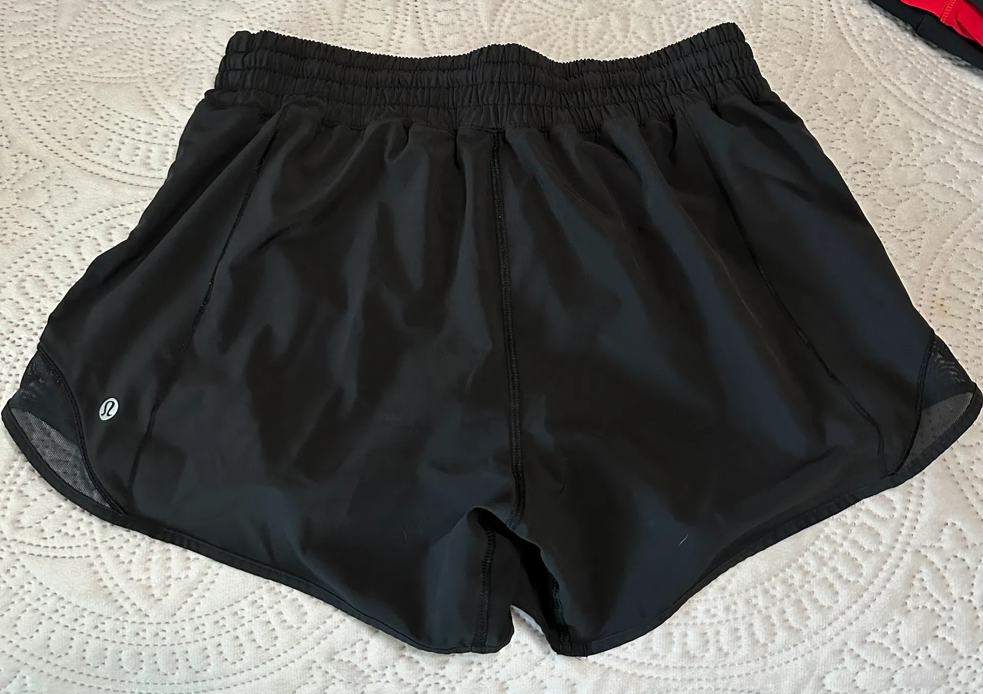 Lululemon Black Hotty Hot Shorts 4” - Image 2