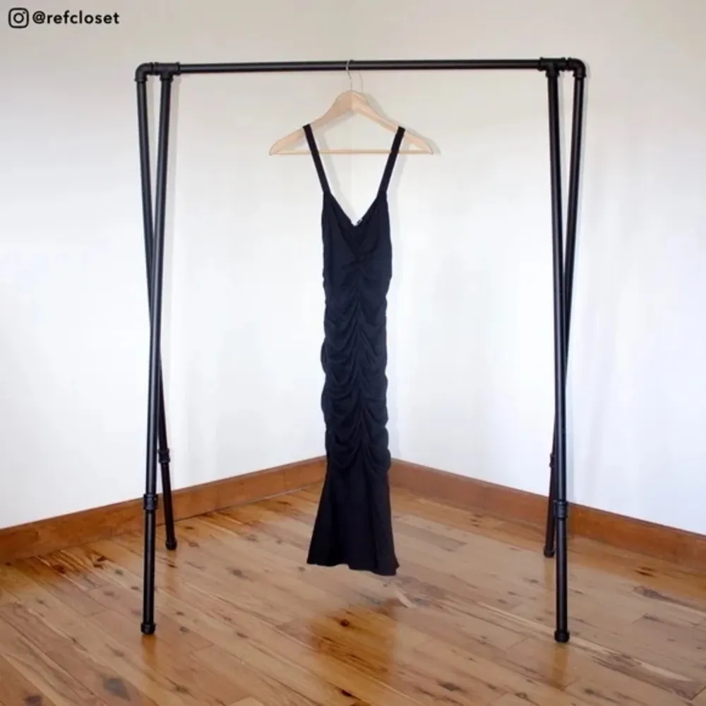 Reformation Lassi Dress (Black) - Image 2