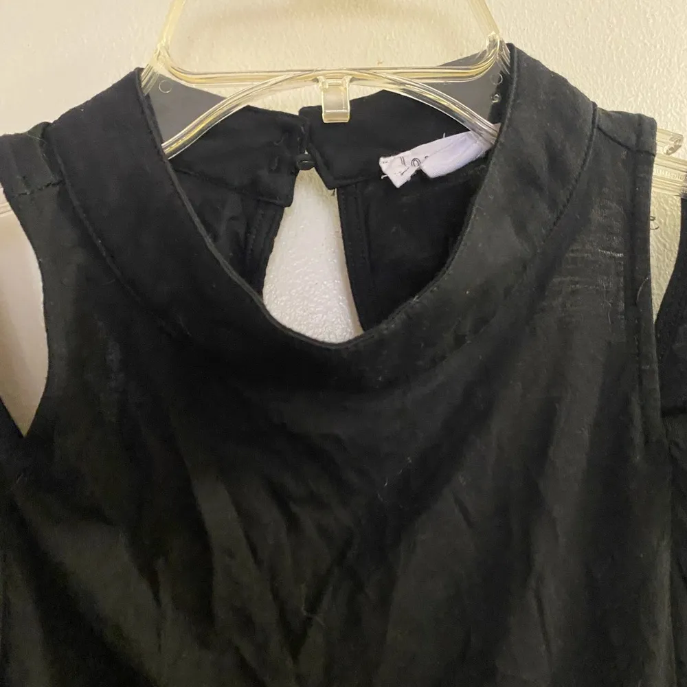 Loveriche Women's Top Blouse Black L Large Off Shoulder Halter Neck Bust 44” - Image 2