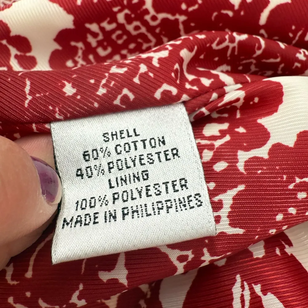 Talbots White Pea Coat Blazer Style Double-Breasted Elegance Size Small - Image 7