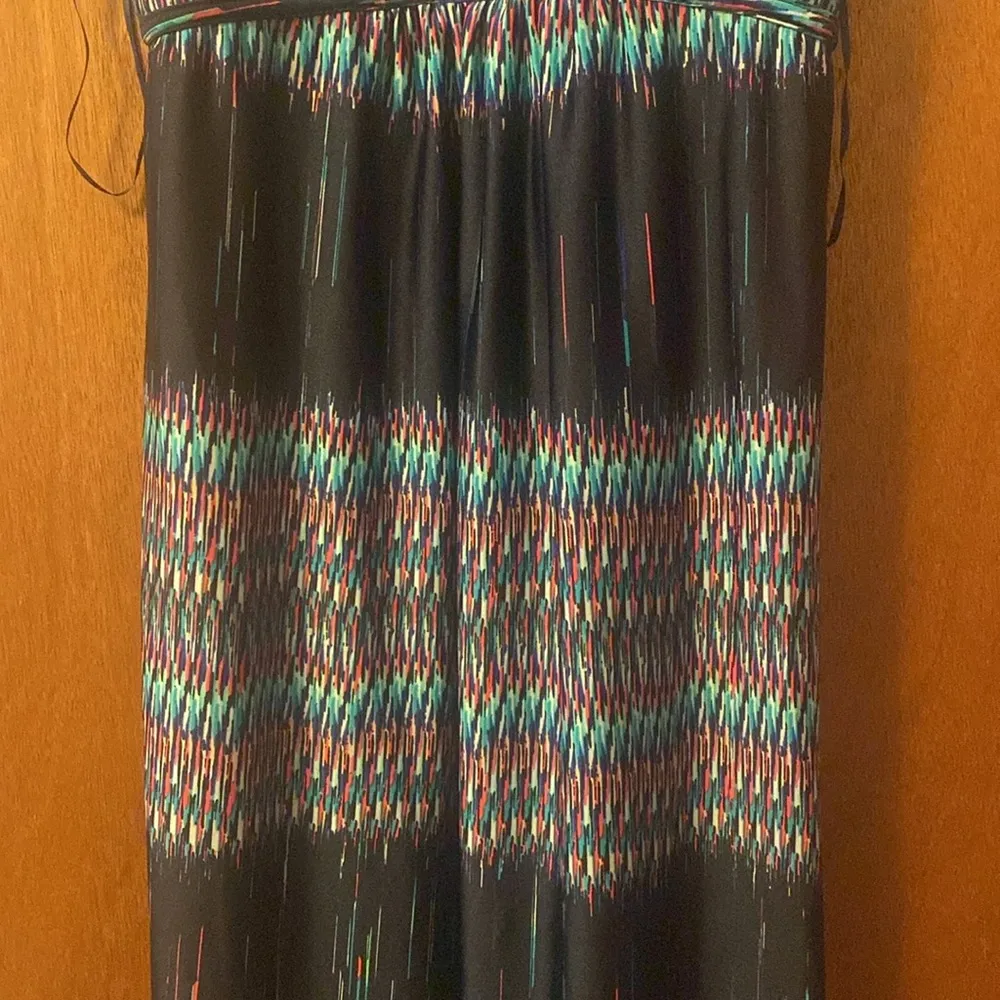 Metaphor Petite Blue and Pink Maxi Dress - Image 3