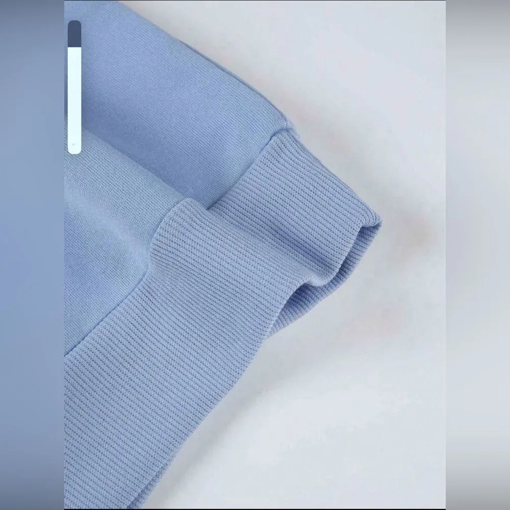 Tiger Whimsical Sweatshirt Top XL NWOT Blue - Image 6