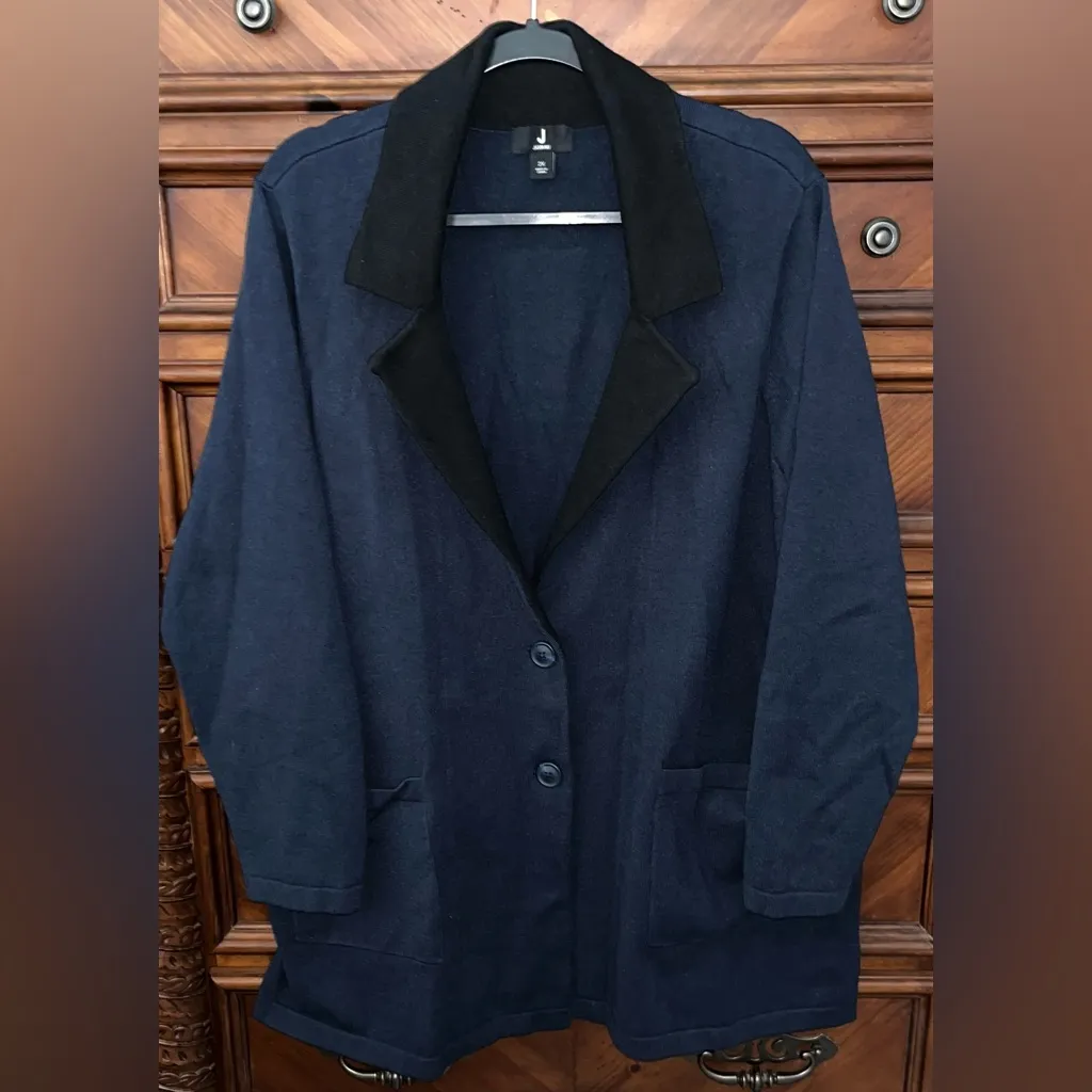 J Jason Wu Double Knit Jacket 26” P2P - Image 3