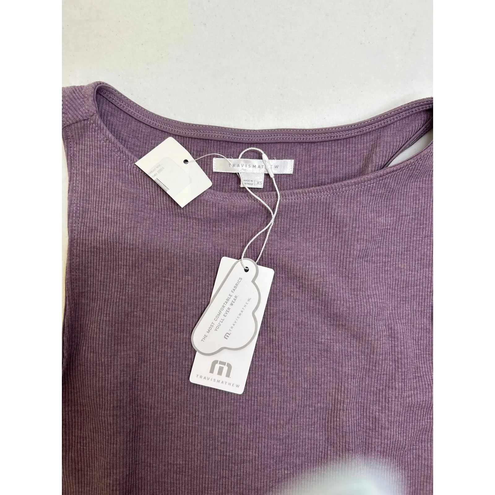 NEW! Travis Mathew Cloud Rib Hadley Wood Dress in Heather Moonscape Size XS NWT - Image 6