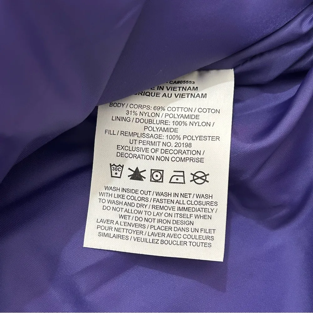 Nike Air Jordan Jumpman Loose Fit Sky Purple Gilet Cargo Active Vest Women’s L - Image 7