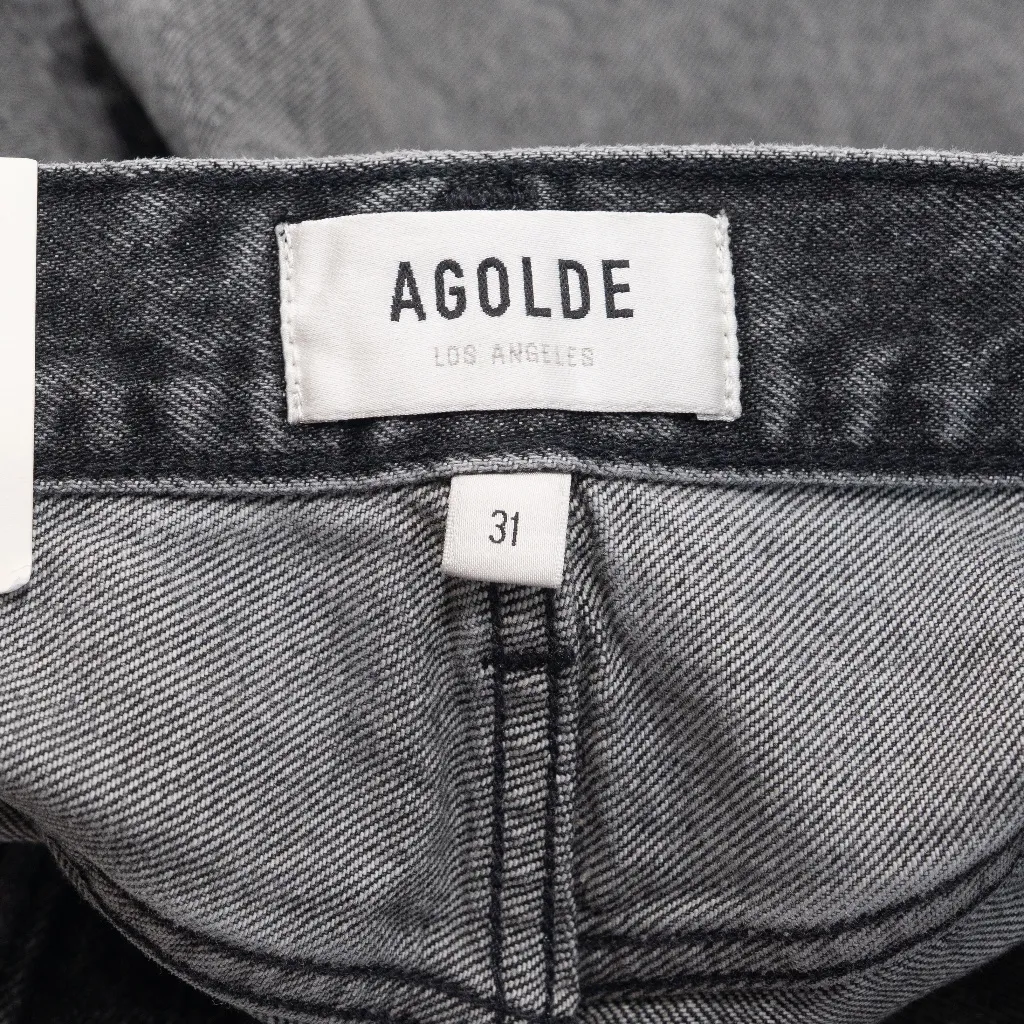 Agolde. Dee Denim short in Moxy - Image 4